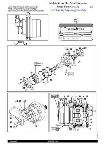 pel job mini digger wiring diagram|pel job parts catalog.